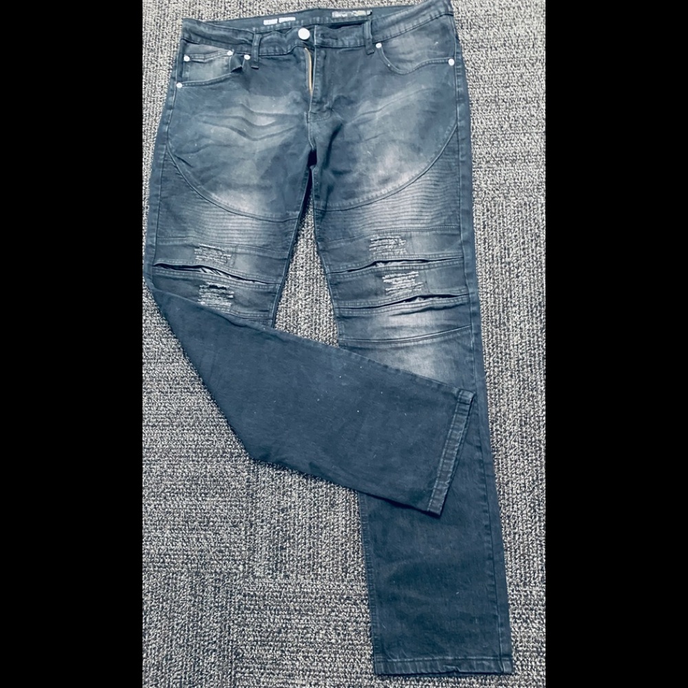 Mens indigo people jeans